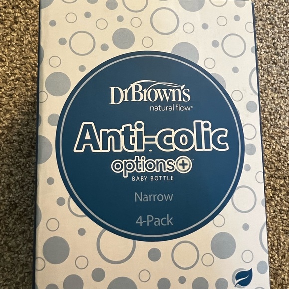 *NEW* Dr. Brown's Anti-Colic Baby Bottle 4-Pack - Picture 1 of 2